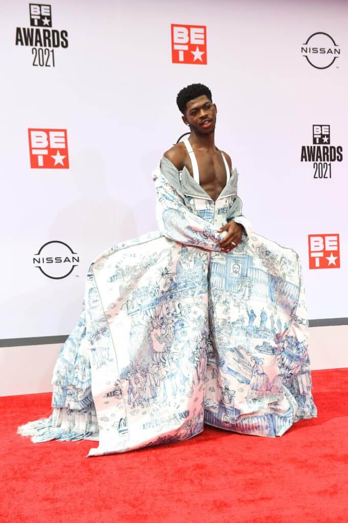Recording Artist Lil Nas X attends the 2021 BET Awards at the Microsoft Theater on June 27, 2021 in Los Angeles, California.