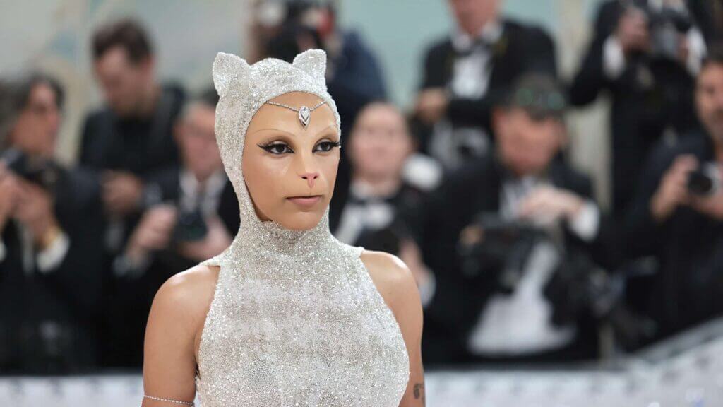 NEW YORK, NEW YORK - MAY 01: Doja Cat attends The 2023 Met Gala Celebrating "Karl Lagerfeld: A Line Of Beauty" at The Metropolitan Museum of Art on May 01, 2023 in New York City. (Photo by Jamie McCarthy/Getty Images)