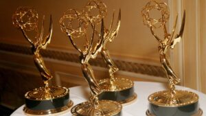 Emmys at the First Annual News and Documentary Emmy Awards for Business & Financial Reporting at a private club December 04, 2003 in New York City.