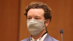 LOS ANGELES, CA - SEPTEMBER 18: Actor Danny Masterson is arraigned on rape charges at Clara Shortridge Foltz Criminal Justice Center on September 18, 2020 in Los Angeles, California. Masterson has been charged with forcibly raping three women on separate occasions between 2001 and 2003.