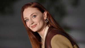 Sophie Turner attends the 2nd Annual Academy Museum Gala at Academy Museum of Motion Pictures on October 15, 2022 in Los Angeles, California.