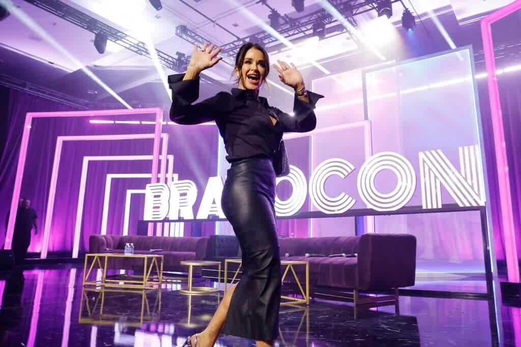 Panel from Caesars Forum in Las Vegas, NV on Sunday, November 5, 2023 -- Pictured: Kyle Richards