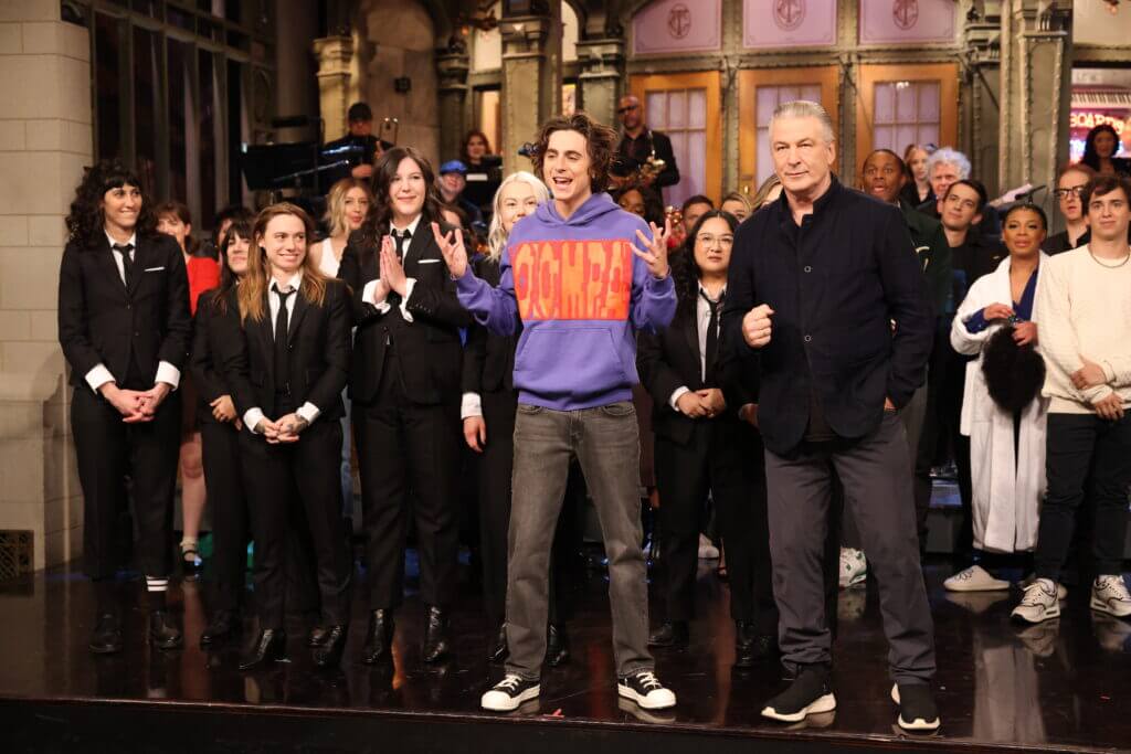 Timothée Chalamet, boygenius, SNL