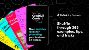 TikTok's new Creative Cards.