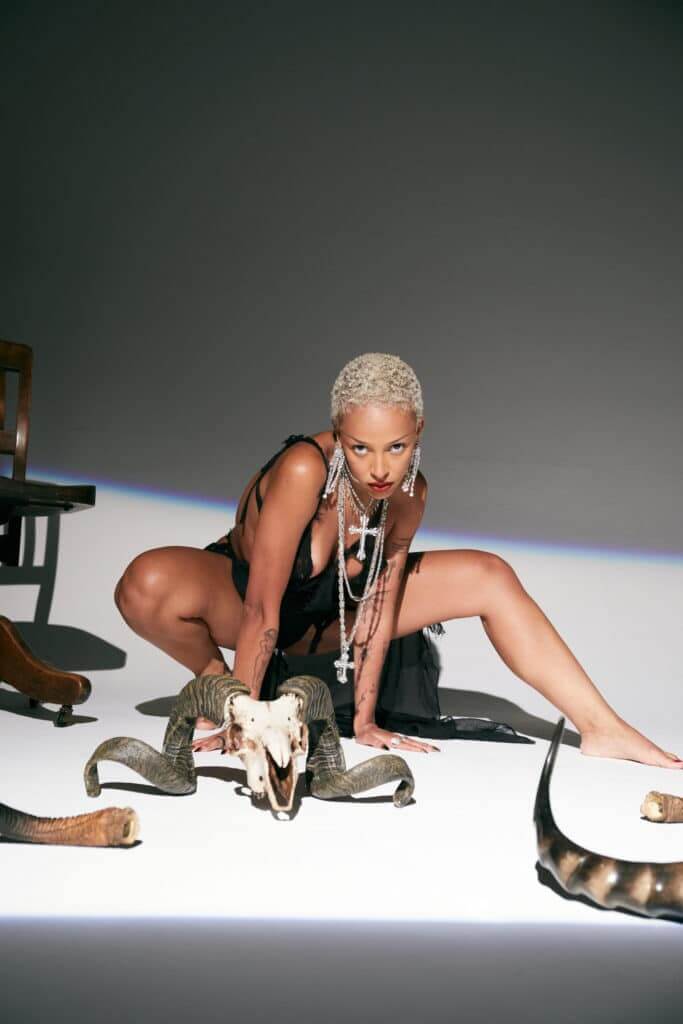 Doja Cat pictured for The Scarlet Tour