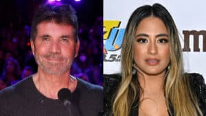 Ally Brooke and Simon Cowell