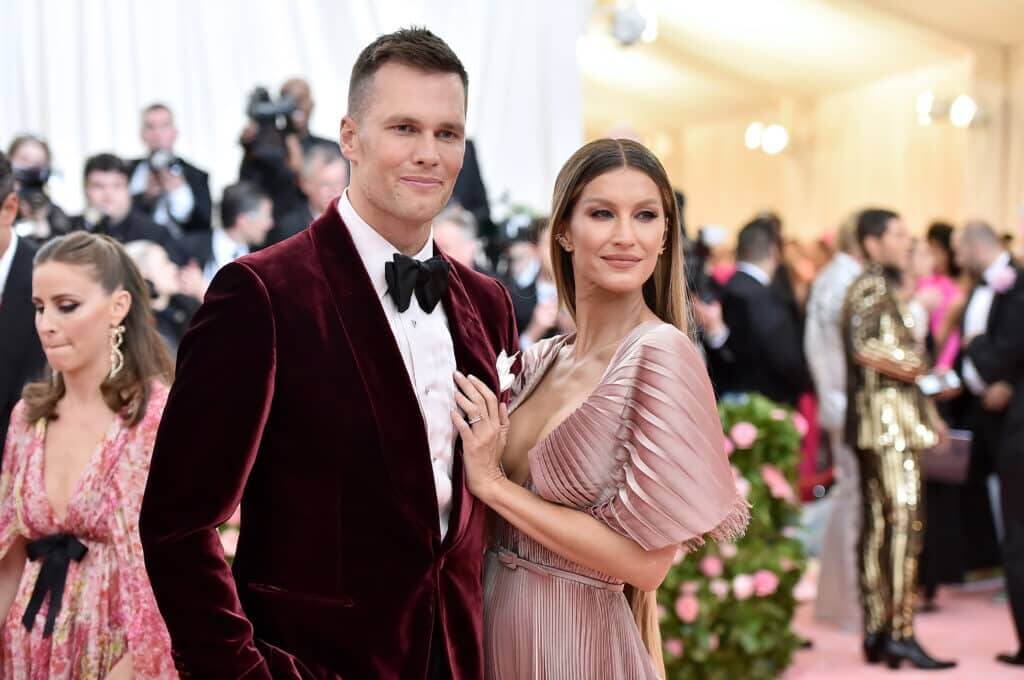Tom Brady and Gisele Bündchen attend The 2019 Met Gala Celebrating Camp: Notes on Fashion at Metropolitan Museum of Art on May 06, 2019 in New York City