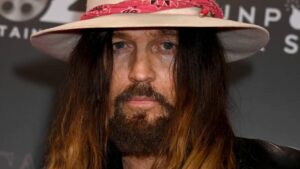Billy Ray Cyrus arriving at Dolly