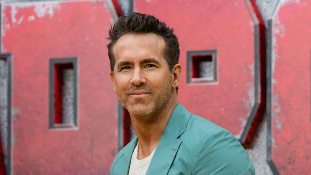 Ryan Reynolds attends the red carpet arrivals at the Deadpool And Wolverine UK Sneak Peek Event at Hammersmith Eventim Apollo.