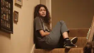 Zendaya in "Euphoria" from HBO.