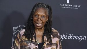 Whoopi Goldberg attends "A Night with Whoopi" Celebrating WhoopFam's Emma & Clyde and Whoopi & Maya brands launch in Venice Beach, California on Saturday, July 20, 2024.