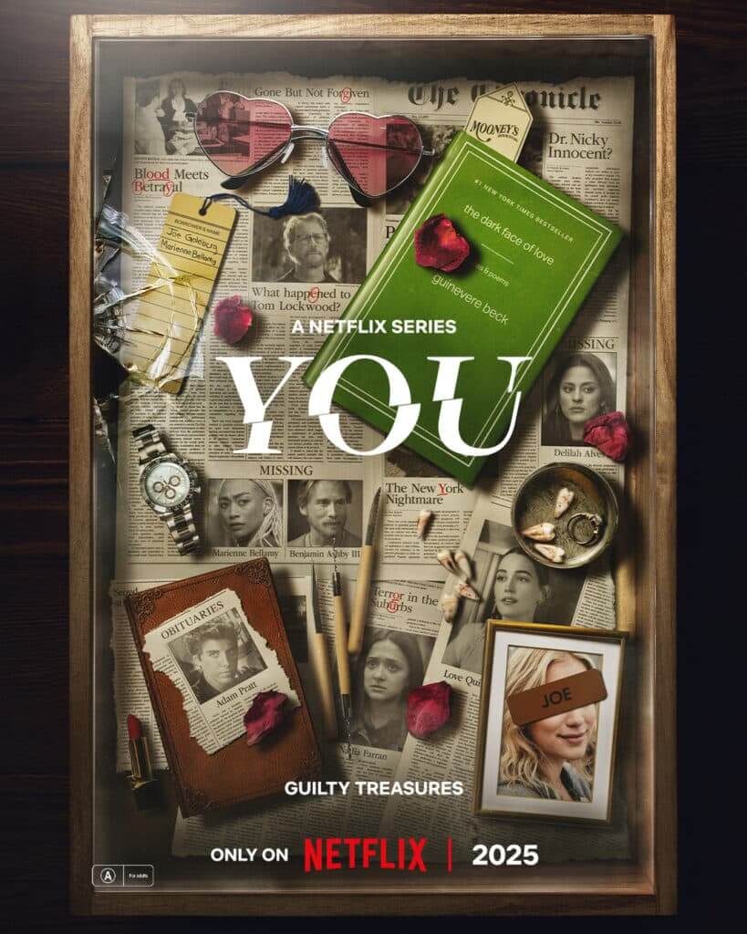 'You' Season 5 poster stills from Netflix