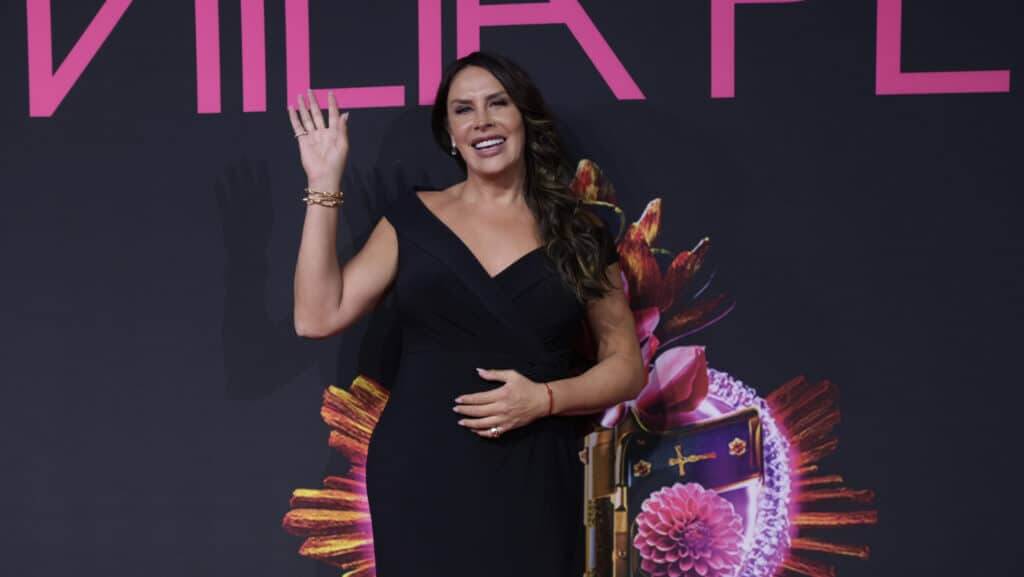Actress Karla SofÃ­a Gascon attends the red carpet for Emilia Perez film Premiere at Cinepolis Plaza Carso. on January 15, 2025 in Mexico City, Mexico.