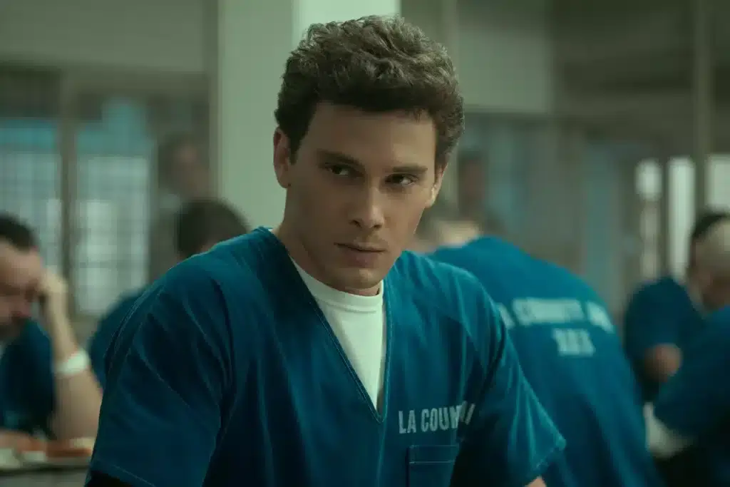 Cooper Koch in "Monsters: The Lyle and Erik Menendez Story". Miles Crist/Netflix