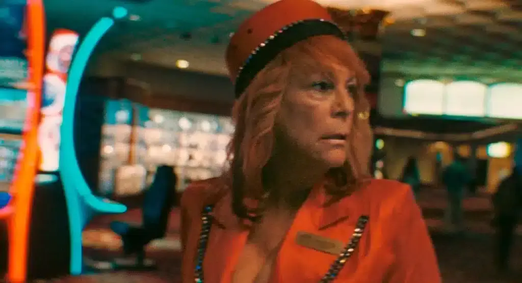 Jamie Lee Curtis in "The Last Showgirl". Roadside Attractions