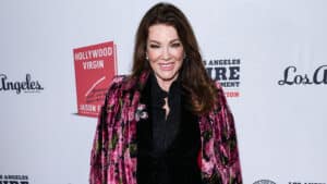 Lisa Vanderpump arrives at Los Angeles Magazine Presents: Book Launch Party For 'Hollywood Virgin' to Benefit the Los Angeles Fire Department Foundation held at The Abbey Food and Bar on February 5, 2025 in West Hollywood, Los Angeles, California, United States.