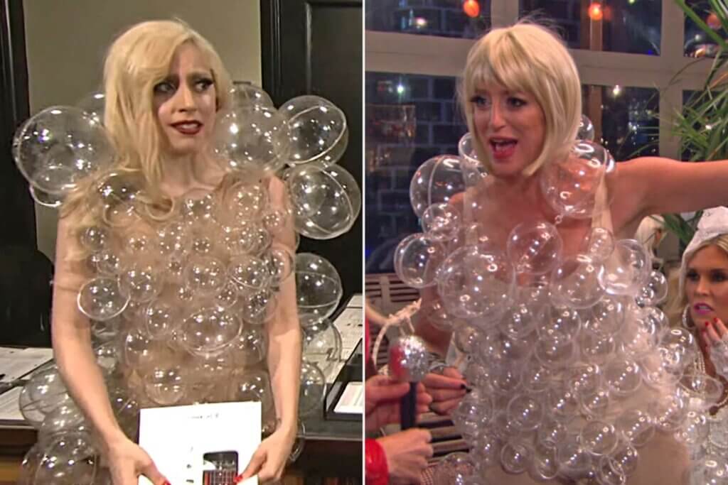 Lady Gaga; Dorinda Medley. Photo: NBC
