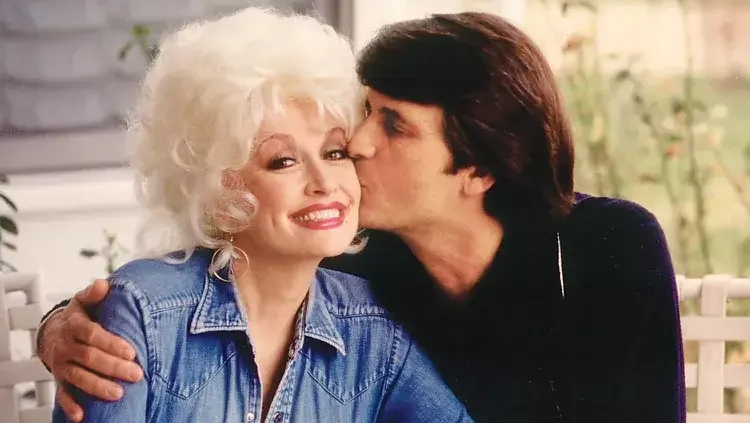 Dolly Parton (right) and Carl Thomas Dean in the mid '80s. Photo: Dolly Parton/Instagram
