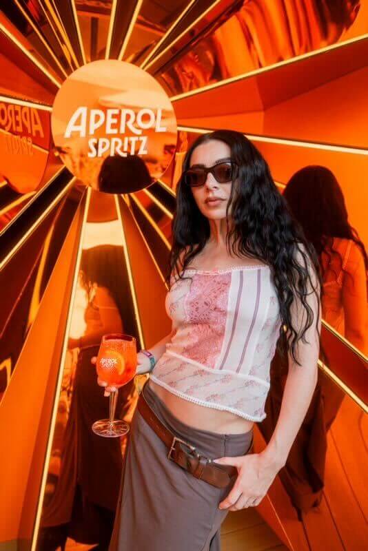 Charli XCX for Aperol Spritz
