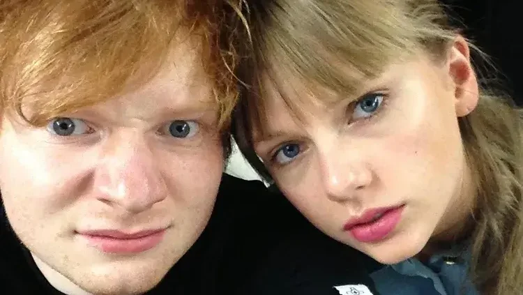 Ed Sheeran and Taylor Swift