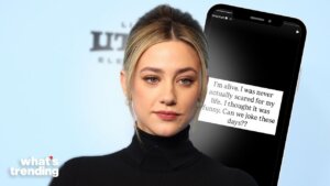 Lili Reinhart’s responds as a playful TikTok joke about a duct-taped Uber door quickly became sensationalized news story.