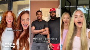 TikTok’s “Mom Genetics Go Crazy” trend has families showing off wild resemblances—and science explains why DNA sometimes makes kids look like a copy-paste of just one parent.