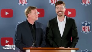 A viral MrBeast video joked he bought the NFL, promoting YouTube’s first free livestream amid the Streameast shutdown and calls for more accessible sports.